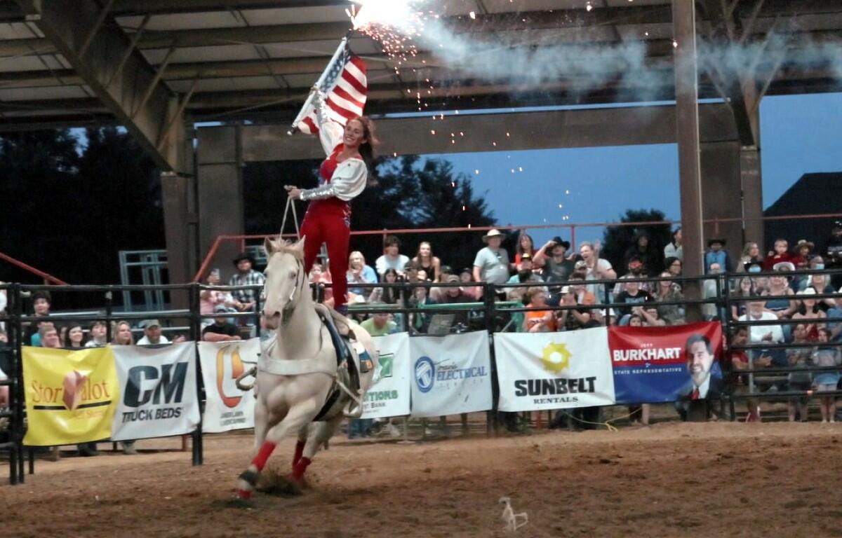 The 34th annual Bill Hoy Clarksville Kiwanis Rodeo on May 19, 2023, at the Montgomery County 4H Arena. (Wesley Irvin)