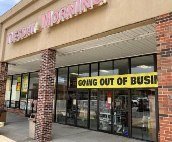 The Tuesday Morning store on Madison Street on May 4, 2023. (Chris Smith)
