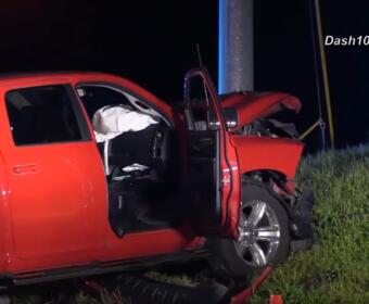 One person had to be extricated from a vehicle after a crash at Warfield Boulevard and Rossview Road Monday night.