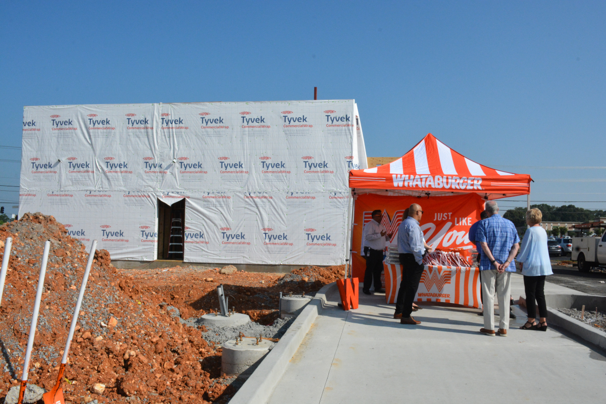 Whataburger holds groundbreaking on 1st of 4 Clarksville locations