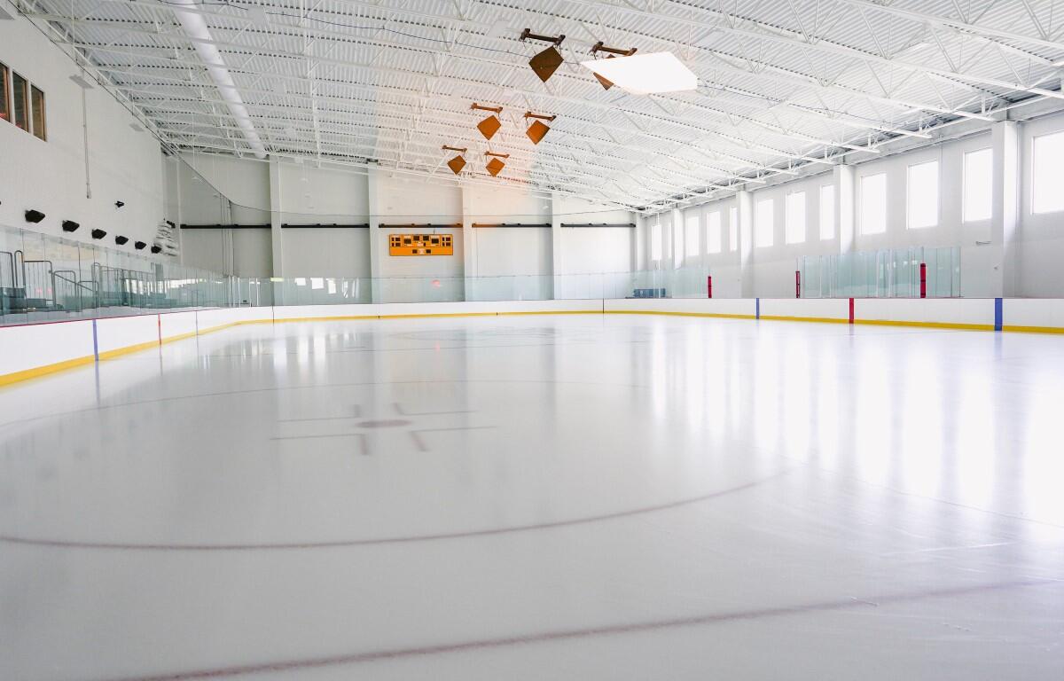 Inside the Ford Ice Center at F&M Bank Arena in June 2023. (Montgomery County Government photo)