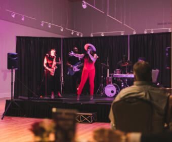 Jazz in June at the Customs House Museum on June 3, 2023. (Wesley Irvin)