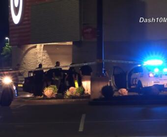 A 22-year-old man was shot and killed near Wilma Rudolph Boulevard on June 28, 2023. (Dash 10 Media)