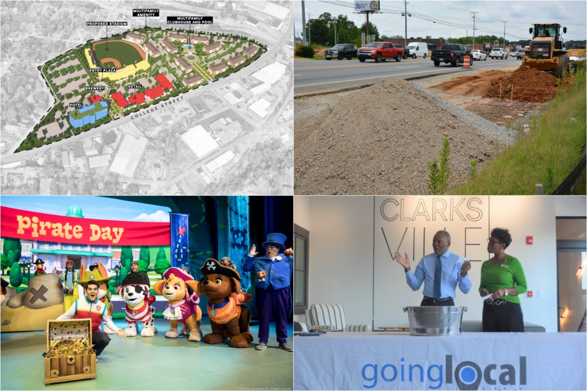 News in Clarksville: Stadium and hotel planned downtown, road projects delayed and other top stories this week