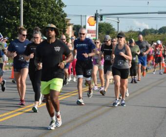 The 9th Annual Deputy Bubba Johnson Memorial Road Race at Beachaven Vineyards & Winery on Aug. 19, 2023. (Lee Erwin)