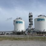 The Airgas/Air Liquide plant in Clarksville on Aug. 9, 2023. (Lily Russell)