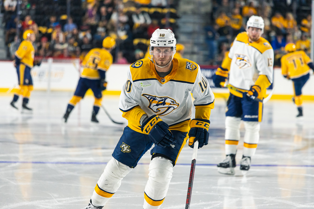 Thousands of fans pack F&M Bank Arena for sold-out Predators event | PHOTOS