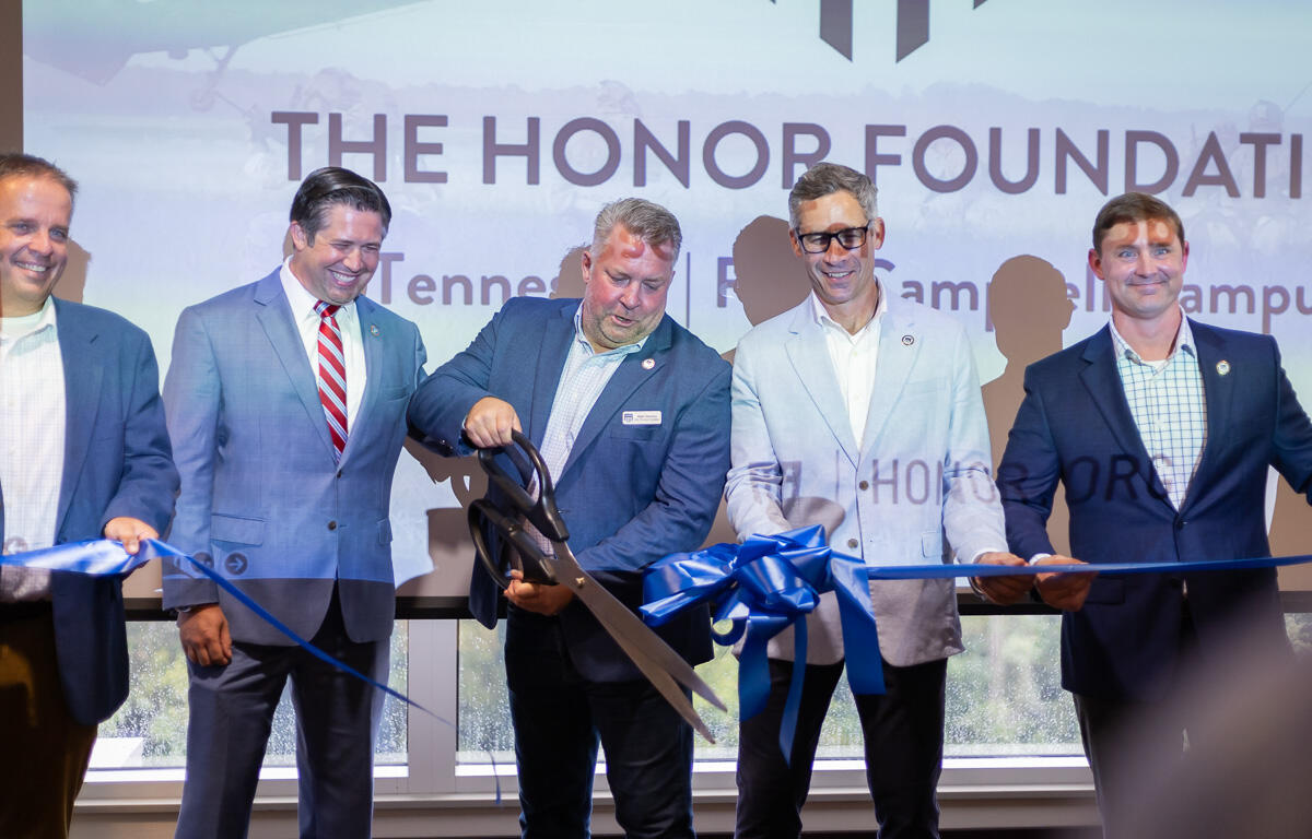 The Honor Foundation celebrates Fort Campbell Campus Launch at F&M Bank on September 5, 2023. (Wesley Irvin)
