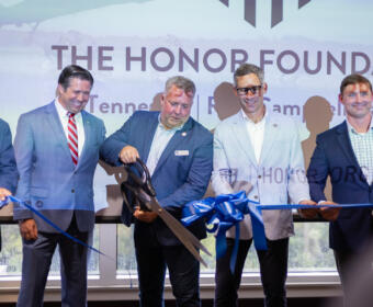 The Honor Foundation celebrates Fort Campbell Campus Launch at F&M Bank on September 5, 2023. (Wesley Irvin)