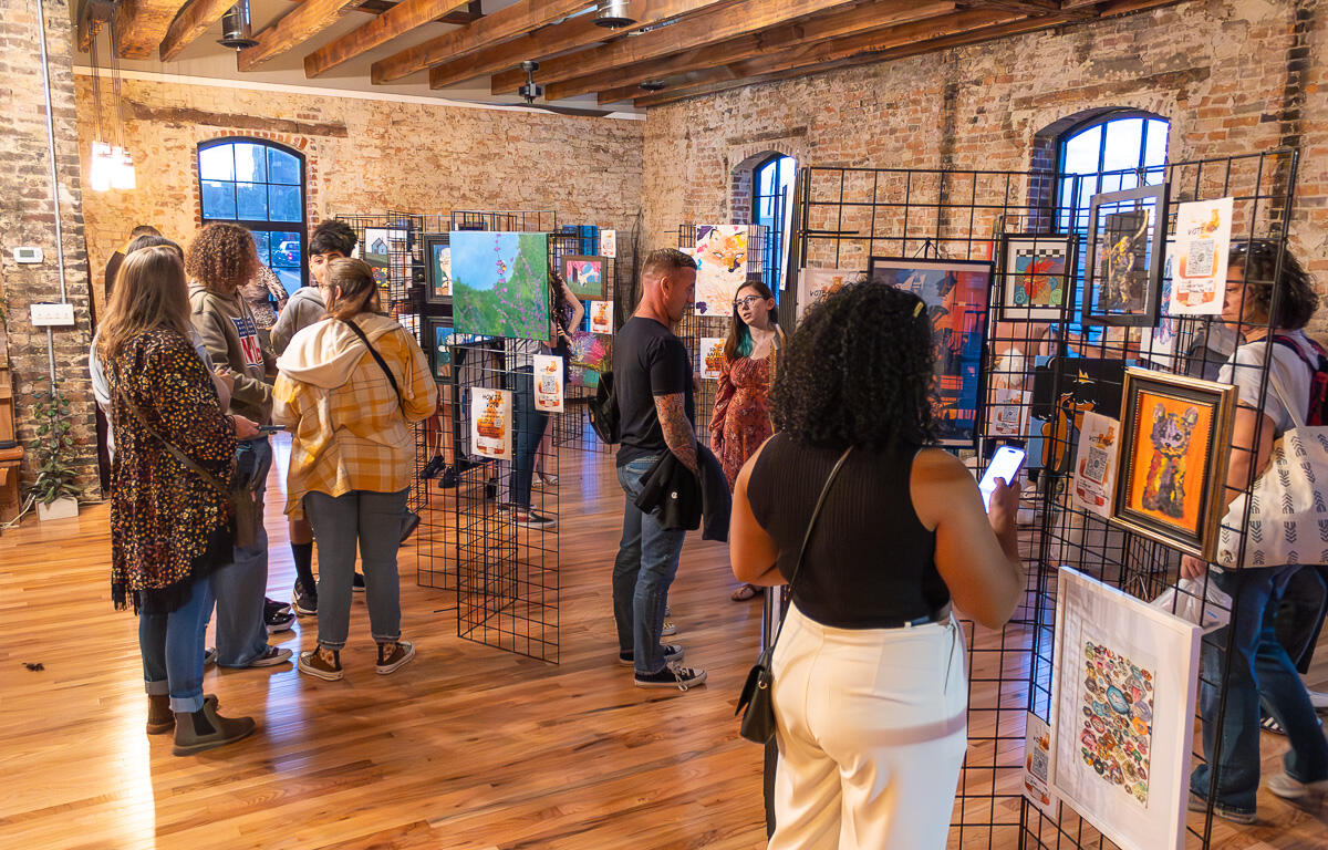 The Artsville Gala at Sanctuary on Main on Oct. 6, 2023. (Wesley Irvin)