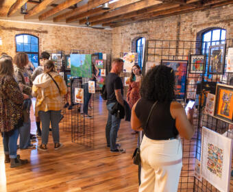 The Artsville Gala at Sanctuary on Main on Oct. 6, 2023. (Wesley Irvin)
