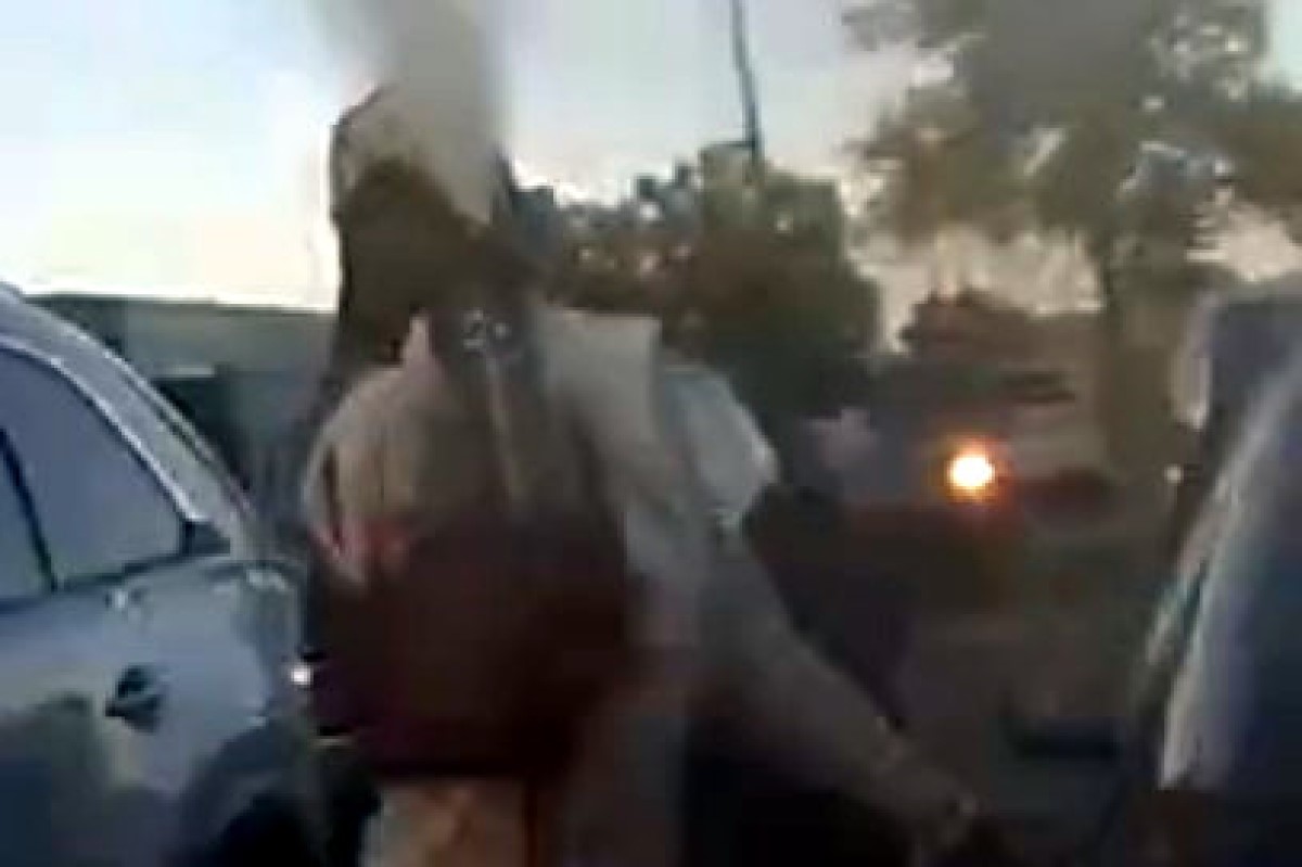 Woman police say hit Clarksville officer with bear spray arrested near Nashville