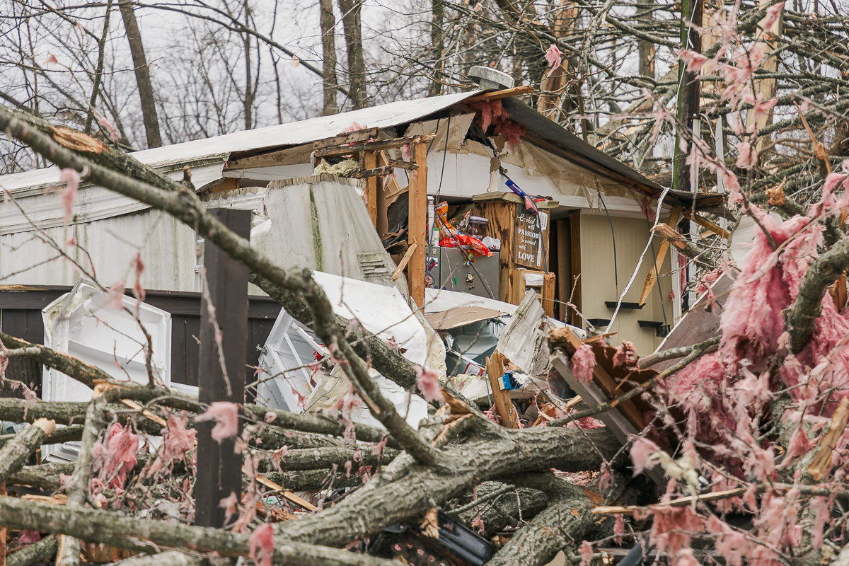 ‘Everything else was lost but the room we were in’: Stories from survivors of the Clarksville tornado