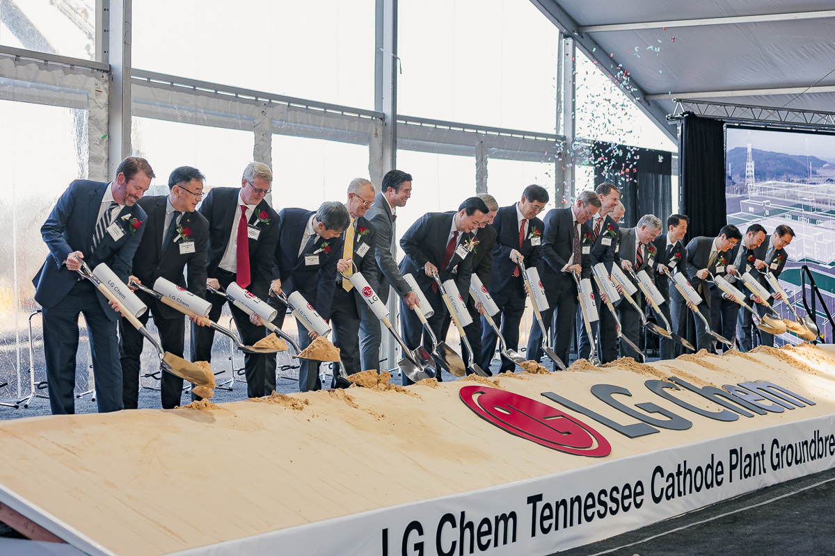 LG Chem breaks ground on $3.2 billion EV battery materials plant in Clarksville LG Chem breaks ground on $3.2 billion EV battery materials plant in Clarksville