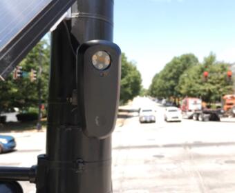 FLOCK Safety camera installation. (Contributed by FLOCK Safety)