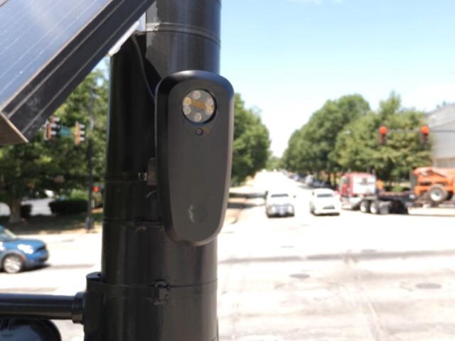 FLOCK Safety camera installation. (Contributed by FLOCK Safety)