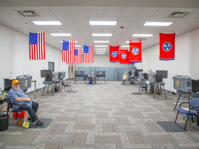 Montgomery County Election Commission on February 14, 2024. (Wesley Irvin)