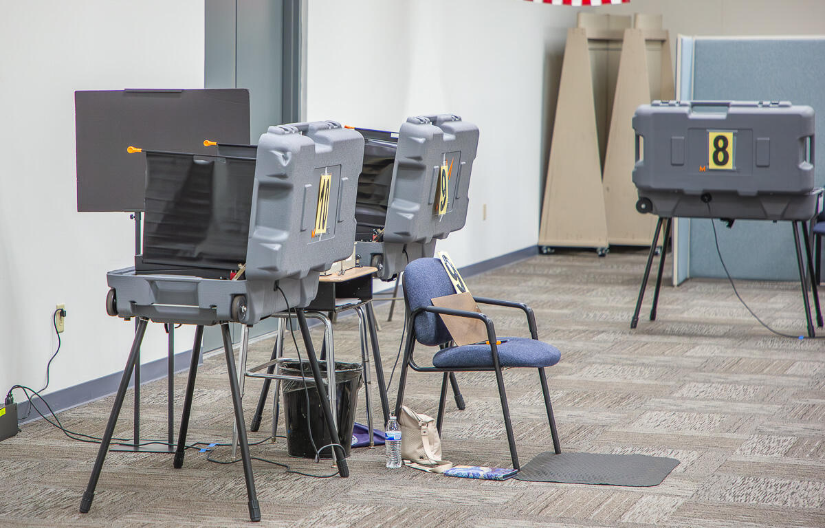 Montgomery County Election Commission on February 14, 2024. (Wesley Irvin)