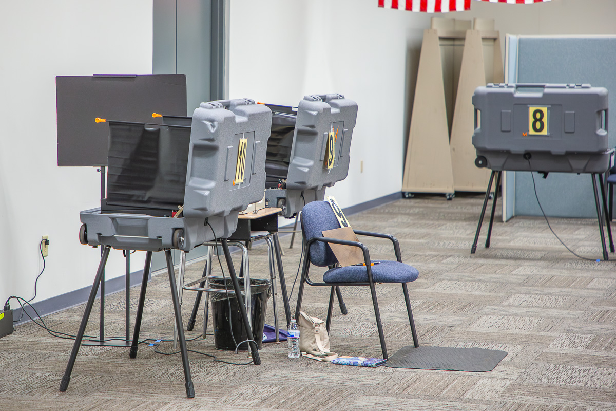 Montgomery County Election Commission on February 14, 2024. (Wesley Irvin)