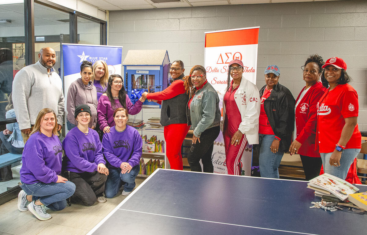 Artlink Artbox Initiative at the Kleeman Recreation Center on March 2, 2024. (Wesley Irvin)
