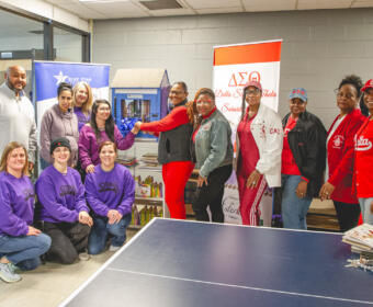 Artlink Artbox Initiative at the Kleeman Recreation Center on March 2, 2024. (Wesley Irvin)