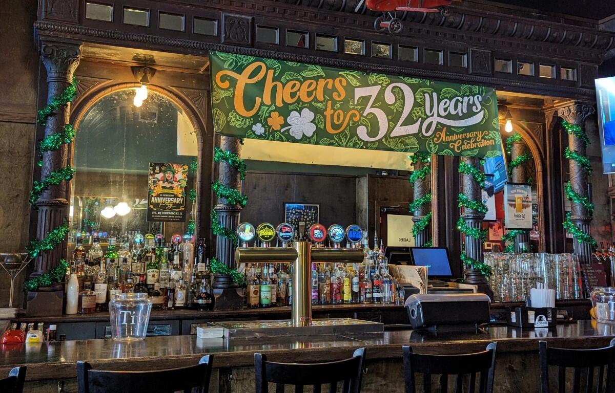 The barback at Blackhorse Pub & Brewery