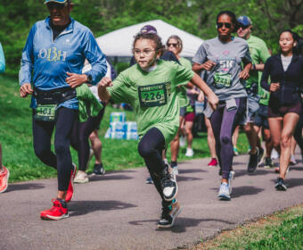 Inaugural Clarksville Greenway 8K Run on April 21, 2024. (Wesley Irvin)