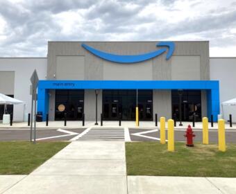The Amazon distribution center in Clarksville, Tennessee. (Christian Brown)