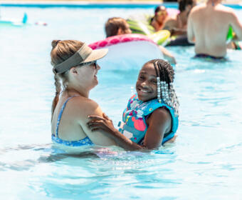 2024 Camp Rainbow Pool Party on June 12, 2024. (Wesley Irvin)