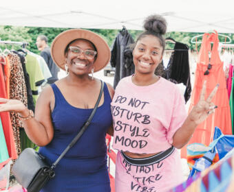 A Queen's Couture at the Clarksville Juneteenth Festival at the Clarksville Speedway on June 19, 2024. (Wesley Irvin)