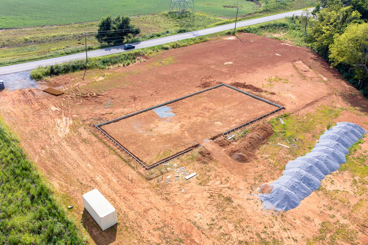 New Driver Services Center, DMV, under construction in east Clarksville