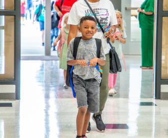 Kirkwood Elementary opens its doors for inaugural school year on August 7, 2024. (Wesley Irvin)