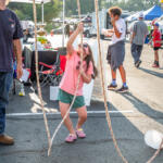 The annual National Night Out at Austin Peay State University's Fortera Stadium parking lot on August 6, 2024. (Wesley Irvin)