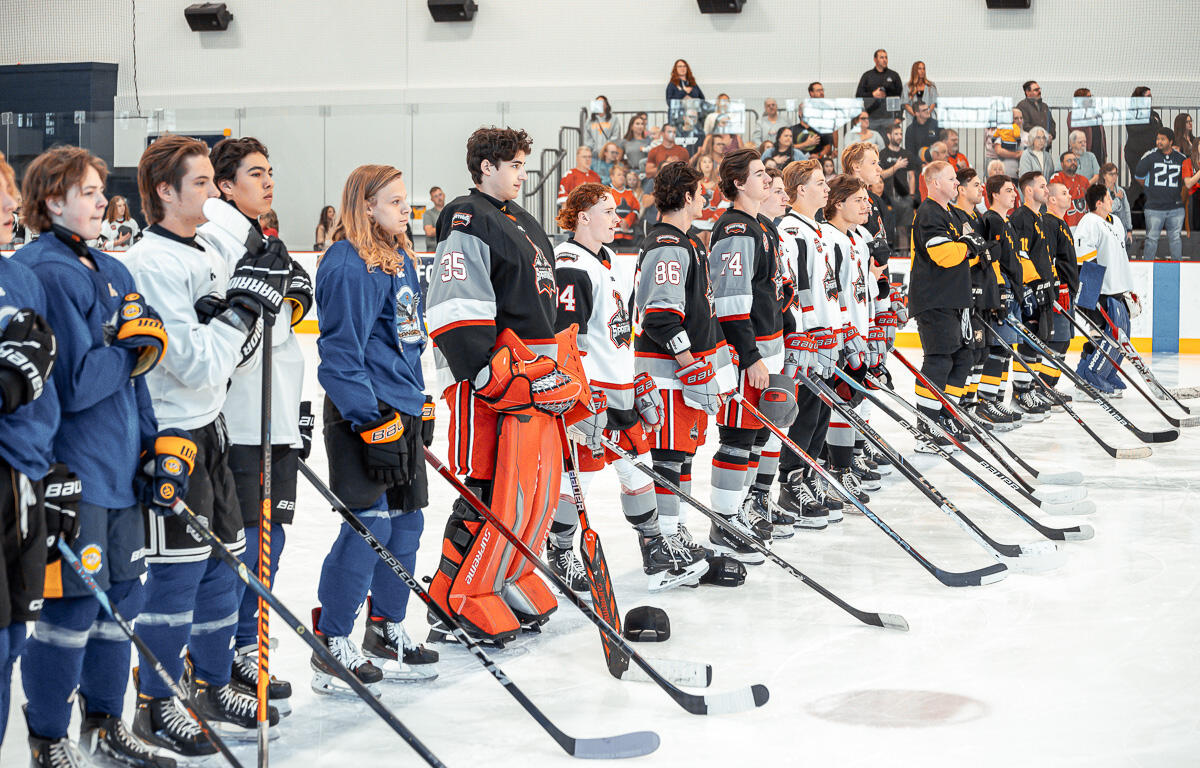 Clarksville Ice Hockey All Star Competition at the Ford Ice Center on September 8, 2024. (Wesley Irvin)