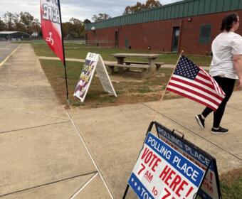 Northwest High School Election Day, Nov. 5 2024. (Jordan Renfro)