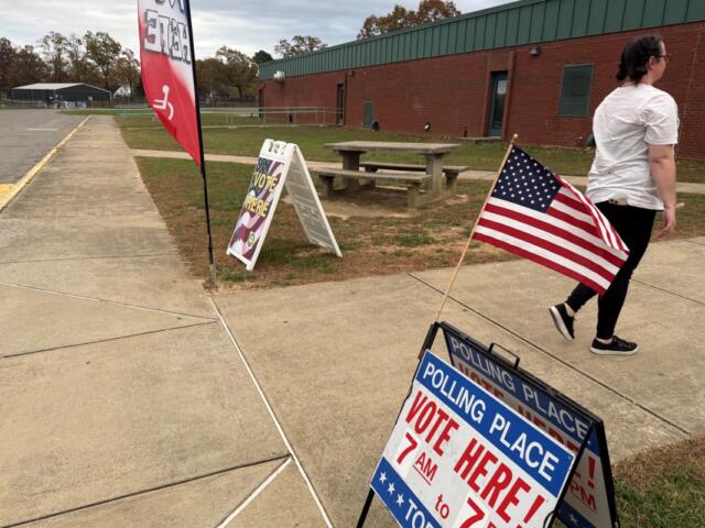 Northwest High School Election Day, Nov. 5 2024. (Jordan Renfro)