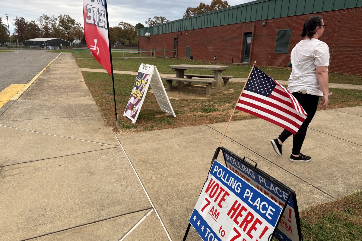 Northwest High School Election Day, Nov. 5 2024. (Jordan Renfro)