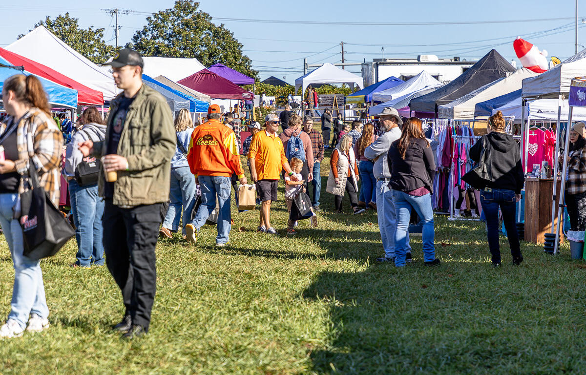 Q108 Clarksville Vintage Fair at Beachaven Winery on Nov. 2, 2024. (Wesley Irvin)
