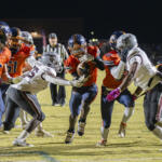 Josiah Claybrooks as The Kirkwood Cobras take the win over the West Creek Coyotes. November 2, 2024 (Jeff Danault)