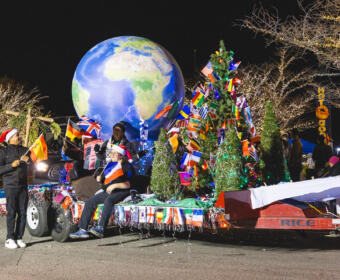 Annual Clarksville Christmas Parade in Downtown Clarksville on December 7, 2024. (Wesley Irvin)