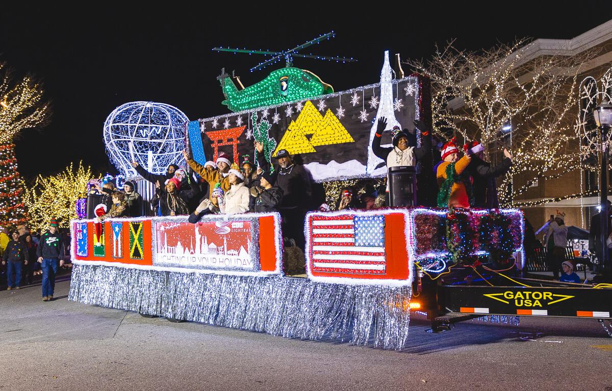 Annual Clarksville Christmas Parade in Downtown Clarksville on December 7, 2024. (Wesley Irvin)