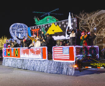 Annual Clarksville Christmas Parade in Downtown Clarksville on December 7, 2024. (Wesley Irvin)