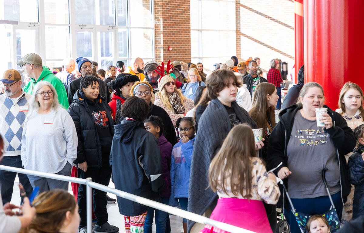 Radical Mission Compassionate Ministries hosted their annual Warm Souls event at the Morgan University Center at Austin Peay State University on December 21, 2024. (Wesley Irvin)