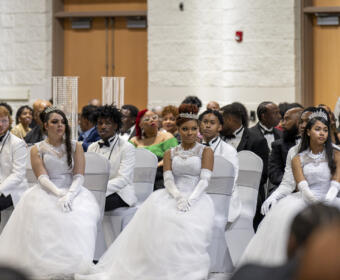 Alpha Kappa Alpha Sorority, Incorporated Nu Kappa Omega Chapter Presents the Belles and Beaus Finale Ball on February 8, 2025 (Jeff Danault)