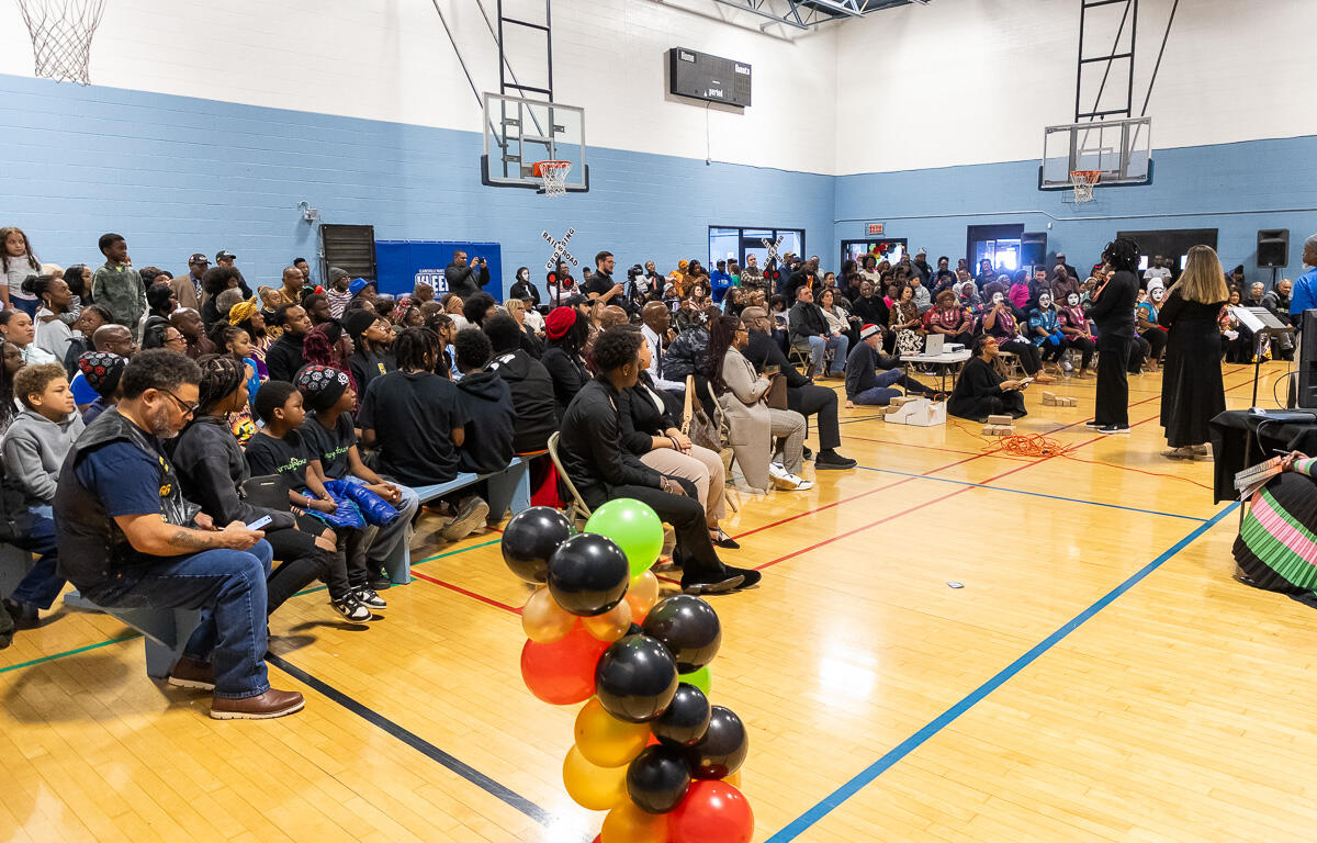 Black History Celebration at the Kleeman Community Center on February 22, 2025. (Wesley Irvin)