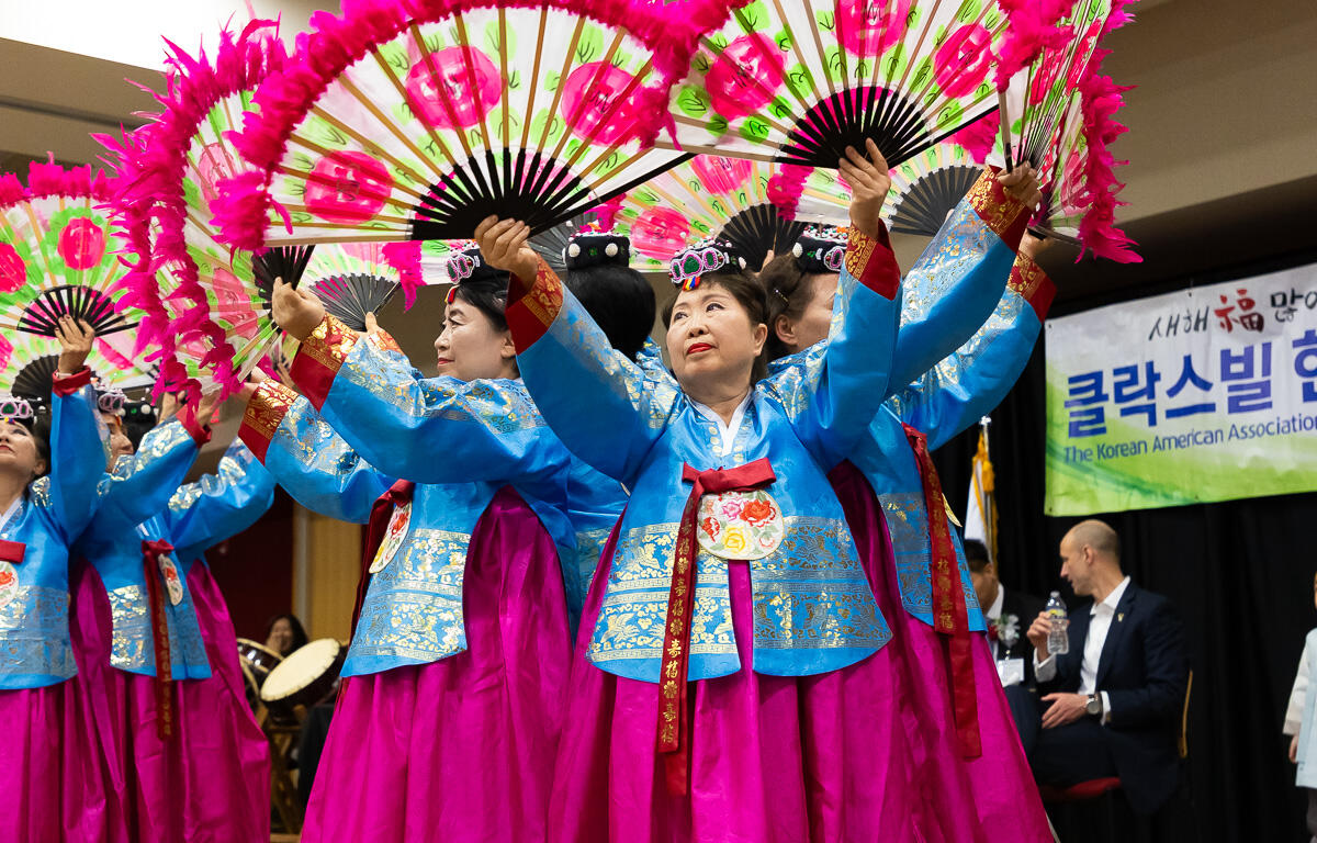 Korean American Association of Clarksville Lunar New Year celebration at the Morgan University Center at Austin Peay State University on February 1, 2025. (Wesley Irvin)