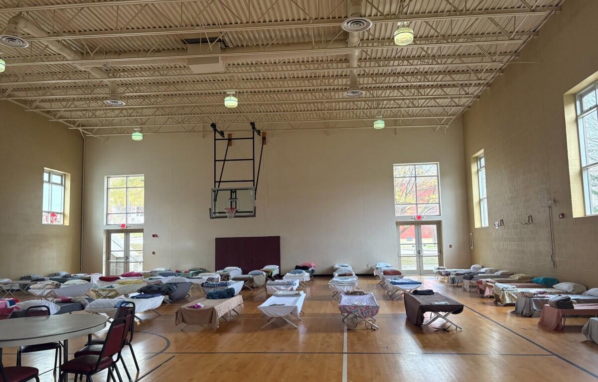 The Clarksville Area Urban Ministries emergency warming shelter at Madison Street United Methodist Church on Feb. 6, 2025. (Deborah Ashcraft contributed)