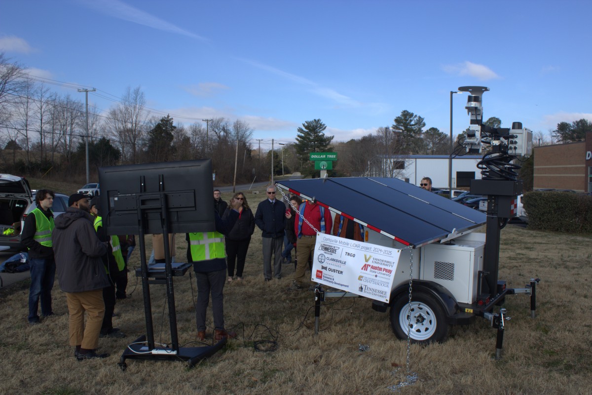 New LiDAR sensors set up to study, enhance Clarksville traffic and infrastructure
