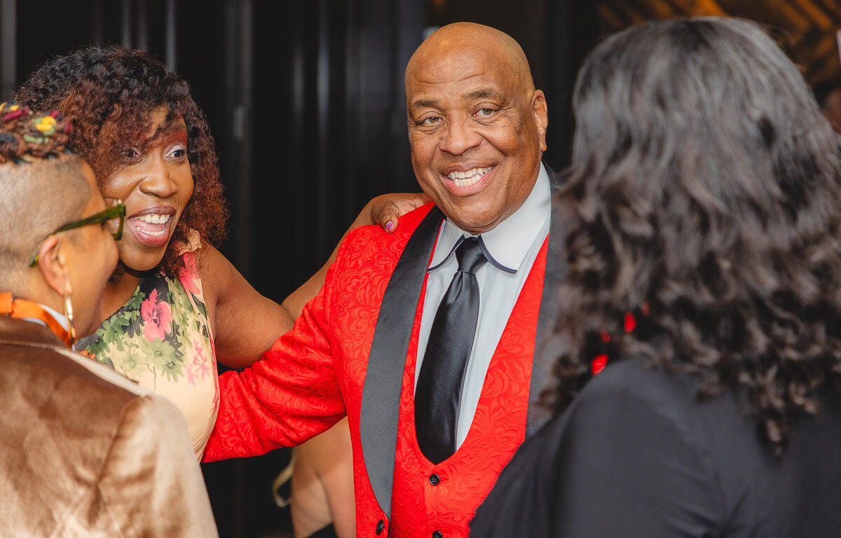 Lorneth Peters and Darwin Eldridge at the 41st Austin Peay State University Candlelight Ball at the Renaissance Nashville Hotel on May 3, 2025. (Wesley Irvin)