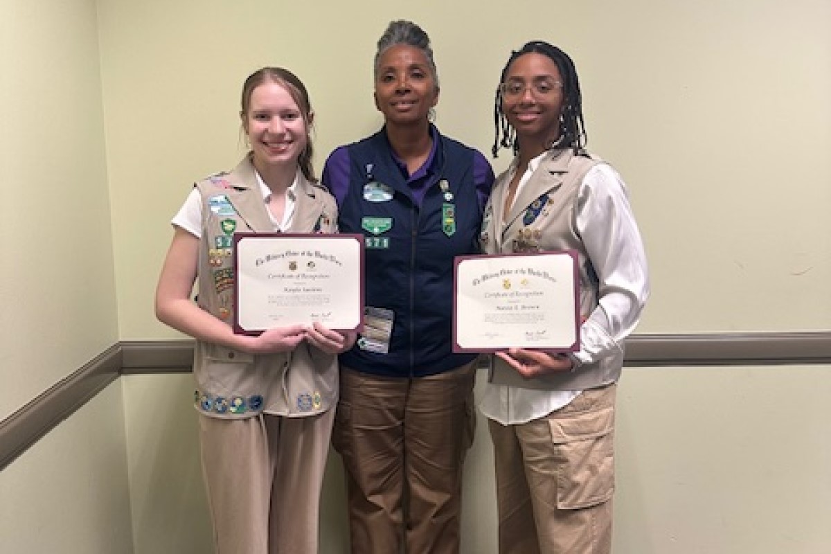 2 young leaders receive Military Order of the World Wars recognition for Gold Awards